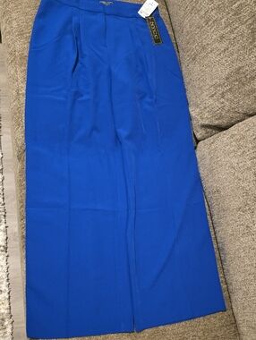 New York Clothing  Cobalt Blue Dress Pants